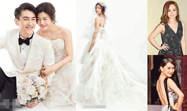 陳曉與陳妍希今天舉行婚禮，展開人生新一頁。