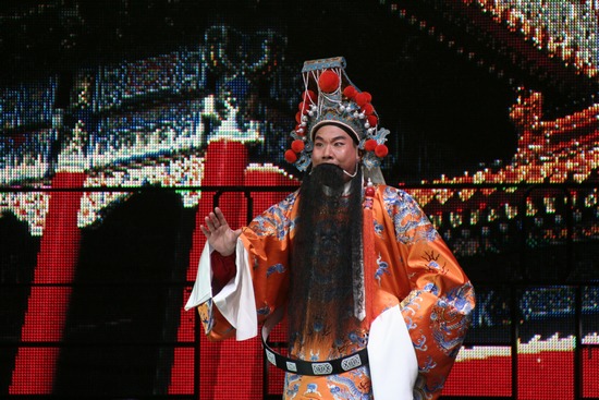 河南省豫劇二團(tuán)演員、唐派再傳弟子郭志誠(chéng)演唱唐派名劇《金殿風(fēng)云》
