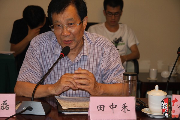 原文聯(lián)主席、作家協(xié)會主席田中禾