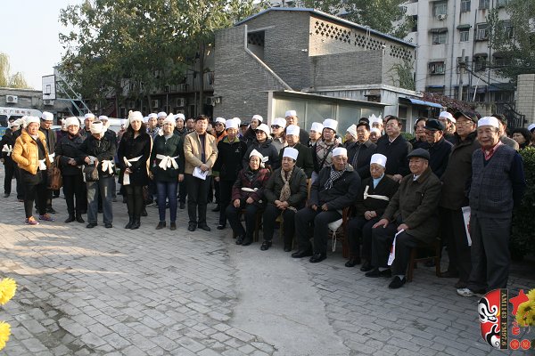 著名豫劇表演藝術(shù)家、“汴京三王”之一王敬先追悼會(huì)現(xiàn)場(chǎng)