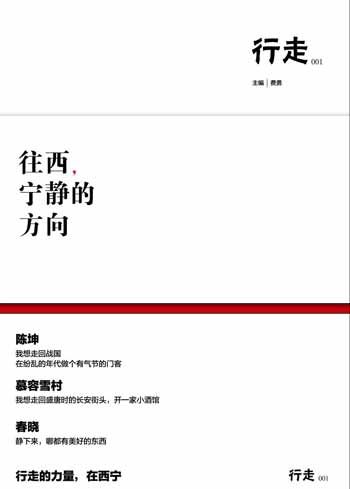 陳坤首次擔(dān)當(dāng)出品人的《往西，寧靜的方向》