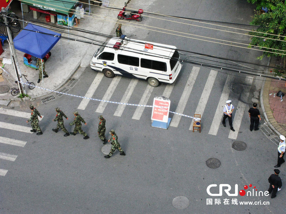 2013年07月10日，廣西壯族自治區(qū)北海市，武警巡邏。圖片來源：飛影/CFP