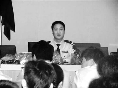 原夏縣公安局長(zhǎng)孫宏軍資料圖。他涉嫌違紀(jì)違法目前被調(diào)查。
