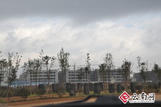 2010年11月的時候，爭議土地上已經是密布的高樓群。