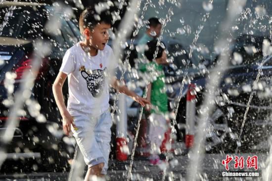 山西太原最高溫度達到36℃。