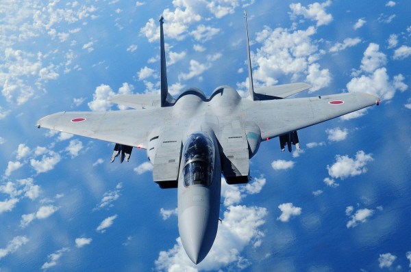 圖為F-15DJ雙座型。