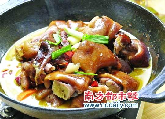 臘豬腳跟鹵豬手、南乳豬手味道是完全不同的