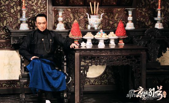 吳鎮(zhèn)宇飾演的霍家大少爺，正為二弟冥婚一事焦頭爛額