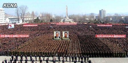 朝鮮民眾稱(chēng)，朝鮮軍民“將在任意時(shí)期、對(duì)任意對(duì)象隨意實(shí)施無(wú)止境的正義打擊，一定實(shí)現(xiàn)民族的夙愿祖國(guó)統(tǒng)一大業(yè)”。