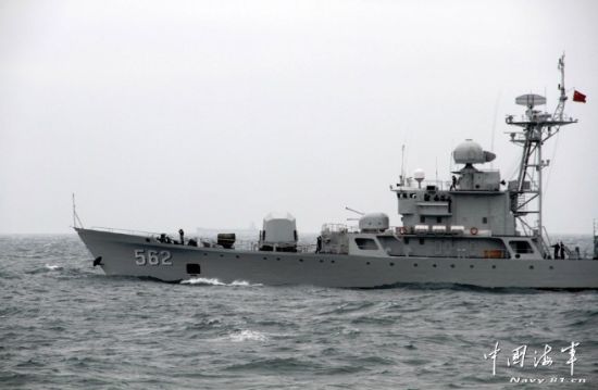 【我053H1G護(hù)衛(wèi)艦升級(jí)后亮劍南?！? width=