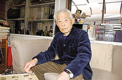 韓國媒體5月23日公布的日本老兵松本正義的圖片。他說，“感覺自己像一個(gè)戰(zhàn)犯，說這些事情（日軍侵略罪行）非常痛苦，但必須說出來。”