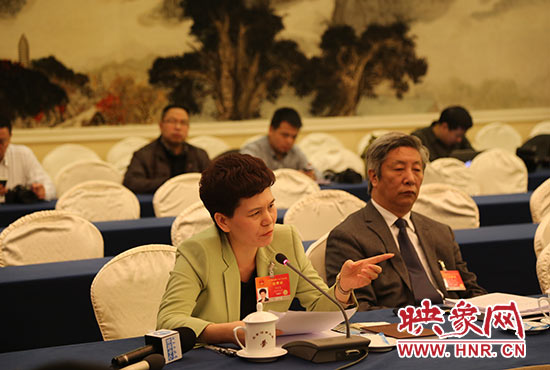 河南康利達(dá)集團(tuán)董事長(zhǎng)薛景霞呼吁，國(guó)家可以在鄭州設(shè)立金融改革綜合示范區(qū)，活躍民間資本。
