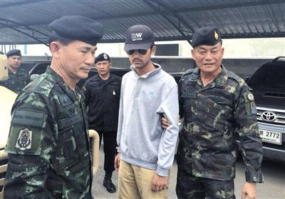 9月1日，泰國警方在泰國與柬埔寨邊境抓獲曼谷爆炸案主要嫌疑犯。圖/CFP