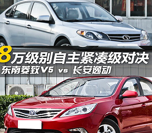 8萬元級自主對決！菱致V5對比長安逸動