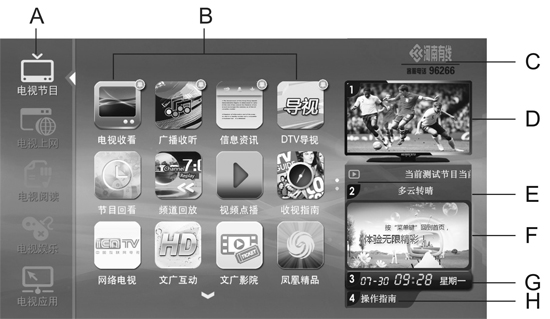 河南有線(xiàn)主界面