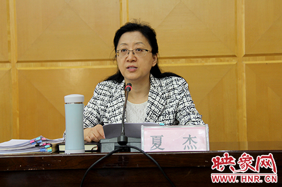 河南省委常委、組織部部長夏杰