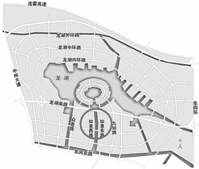 鄭州龍湖區(qū)域6塊商業(yè)用地拍賣遇冷，全部以起始價(jià)成交最貴的一塊不過(guò)888.09萬(wàn)/畝，僅為8月龍湖“地
