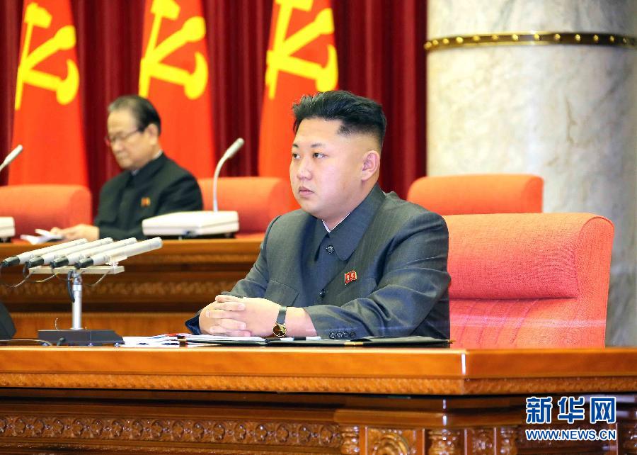 12月8日，在朝鮮平壤，朝鮮勞動(dòng)黨第一書(shū)記金正恩出席并指導(dǎo)朝鮮勞動(dòng)黨中央政治局?jǐn)U大會(huì)議。