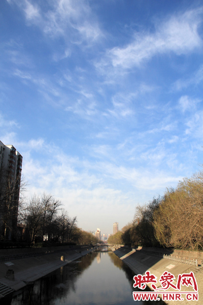 鄭州久違的藍天 鄭州久違的藍天