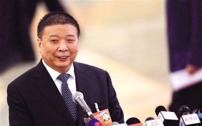 國土資源部部長姜大明。新華社記者