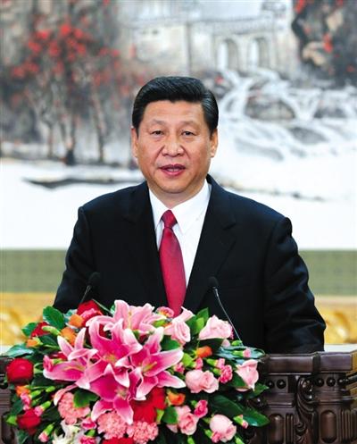 2012年11月15日，習(xí)近平在十八屆中央政治局常委同記者見面會上