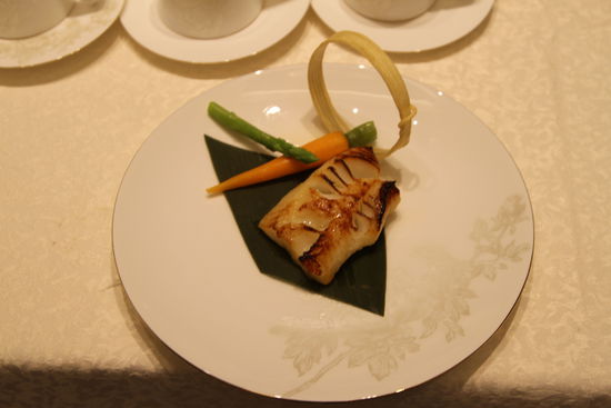 香烤銀鱈魚。 花惠生 供圖