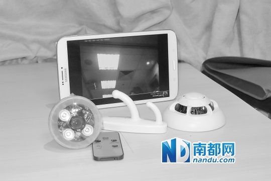 香港民建聯(lián)從市面購(gòu)買(mǎi)到的偷拍儀器。